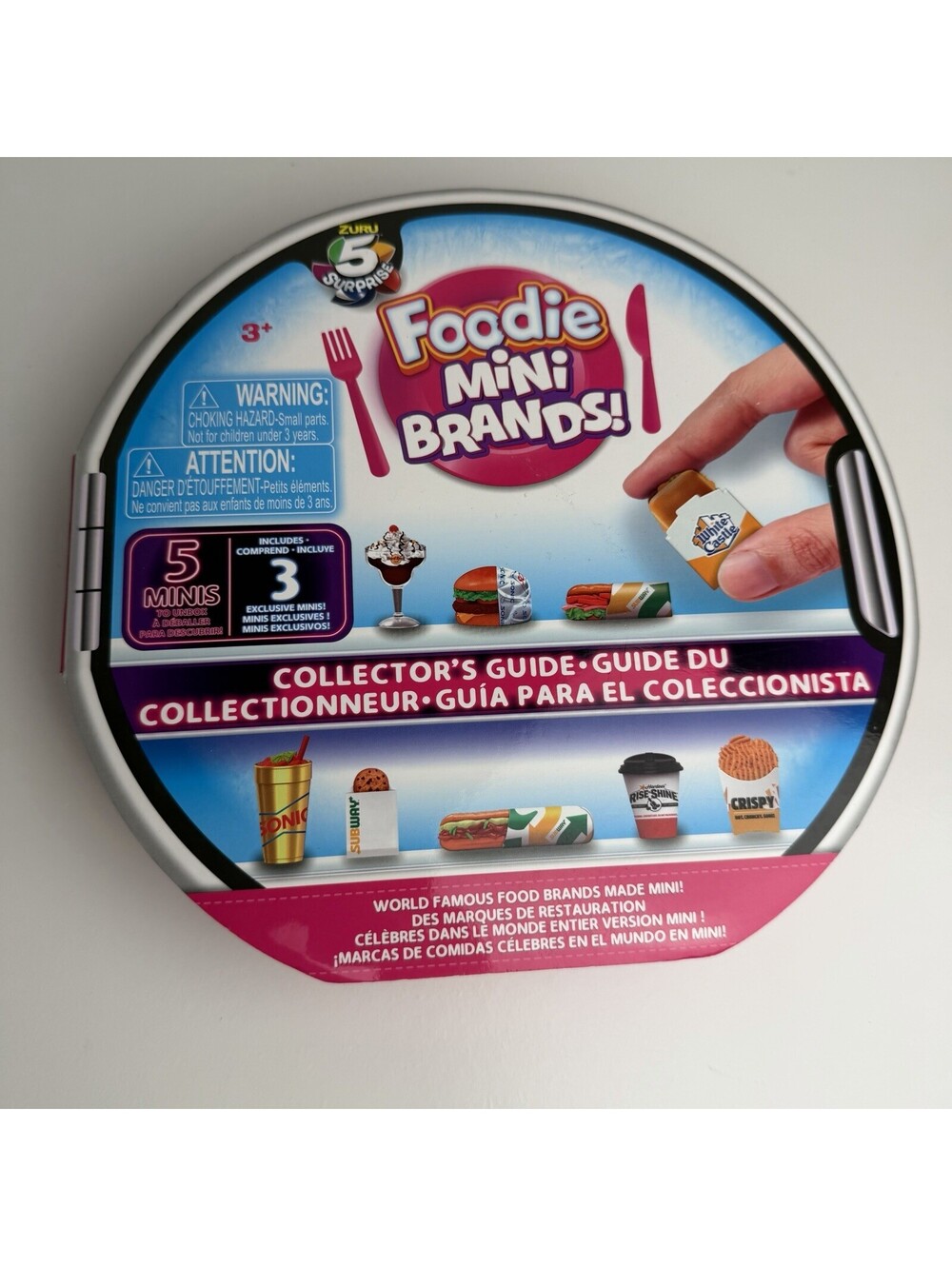 ZURU 5 Surprise Foodie Mini Brands Series 2 Collector Case 4 Minis Missing 1